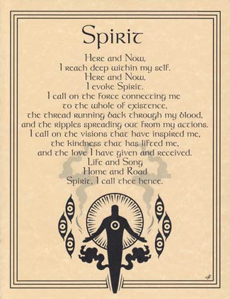Spirit Evocation Parchment Print