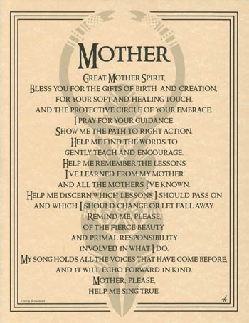 Great Mother Spirit Parchment Print