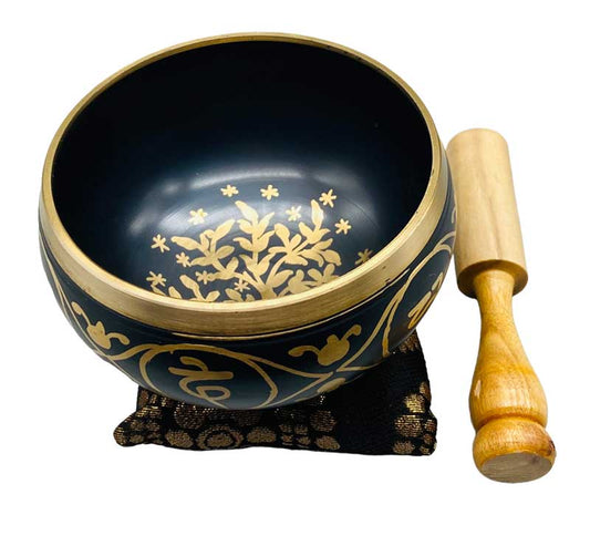4" Singing Bowl w/ Tree Of Life Design