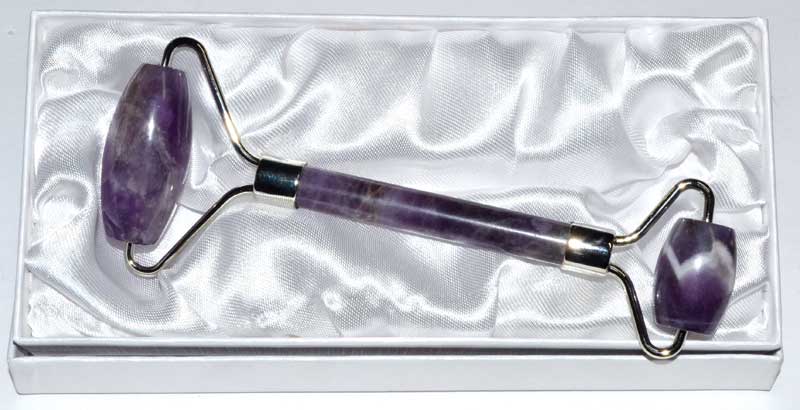 Chevron Amethyst Body & Face Massage Roller