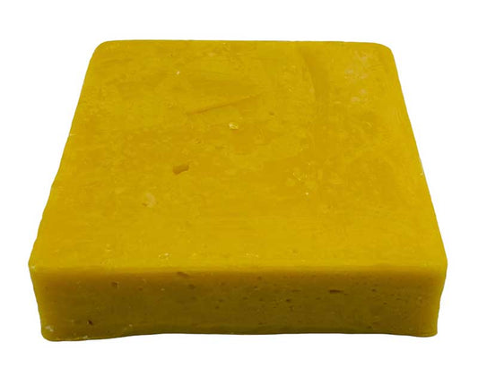 1lb Natural Beeswax-(whole block)