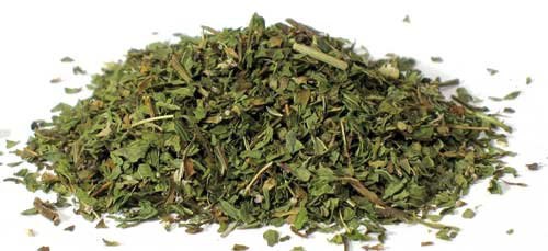 Corte de hoja de menta verde (Mentha spicata) -2oz