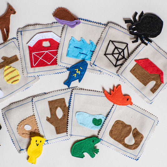 Educational Games-Matching Game-Animal Habitats-Fair Trade