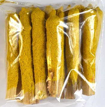 Palo Santo Sticks Dipped in Handmade Warm Cinnamon Incense- 25PK