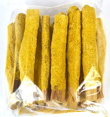 Palo Santo Smudge Sticks dipped in Handmade Frankincense Incense- (set of 25)