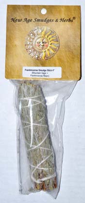 Barra para difuminar salvia e incienso de 4"