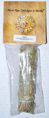 Love Smudge Stick- 4" L