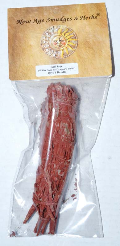 Dragons Blood  & White Sage smudge stick 5-6"