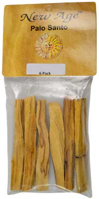 Palo Santo Smudge Sticks- 6 PK Holy Wood- 3 1/2" - 4" ea.