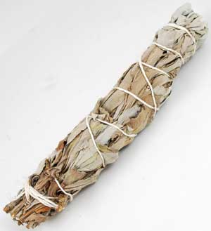 Barra para difuminar de salvia blanca, 5"-6"