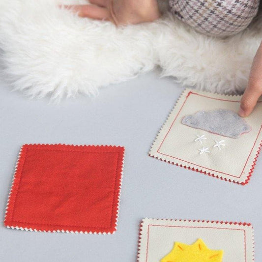 Hand-Made Mini Memory Game -The Seasons - Fair Trade