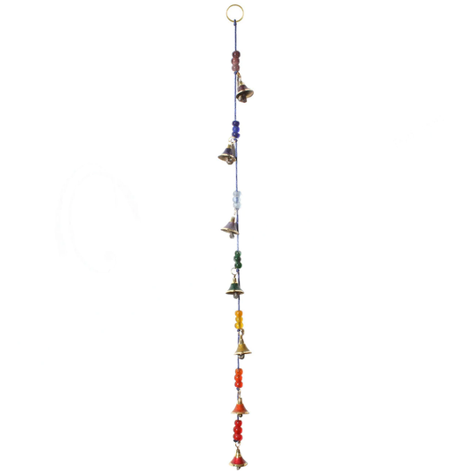 28" Chakra hanging bells