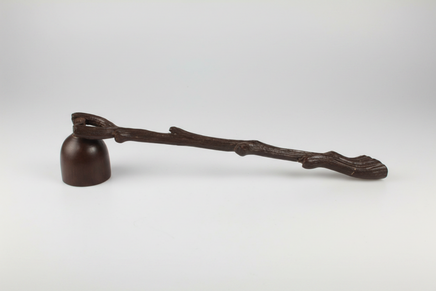 Antiqued "Branch" Candle Snuffer - Dark Brown