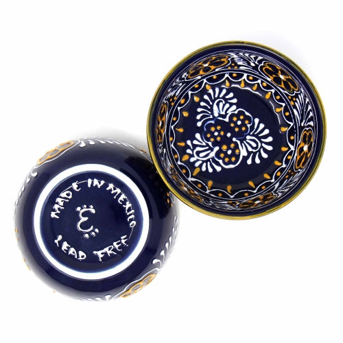 Half Moon Bowls - Blue, Set of Two Dip Bowls - Encantada