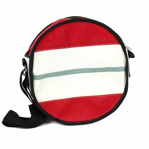 Bolso de hombro redondo Firehose reciclado-Ecológico-Comercio justo